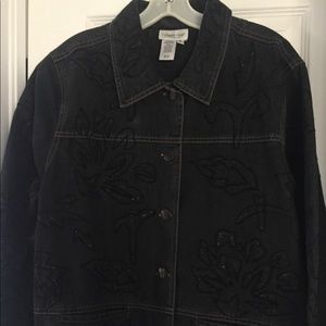 Black Embellished Jacket